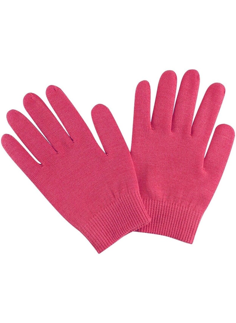 قفازات سيليكون مرطبة لليدين - عبوة من قطعتين: علاج فعال لليدين الجافة والمتشققة - قفازات مرنة وقابلة لإعادة الاستخدام للعناية اليومية - متعددة الألوان - Image 2